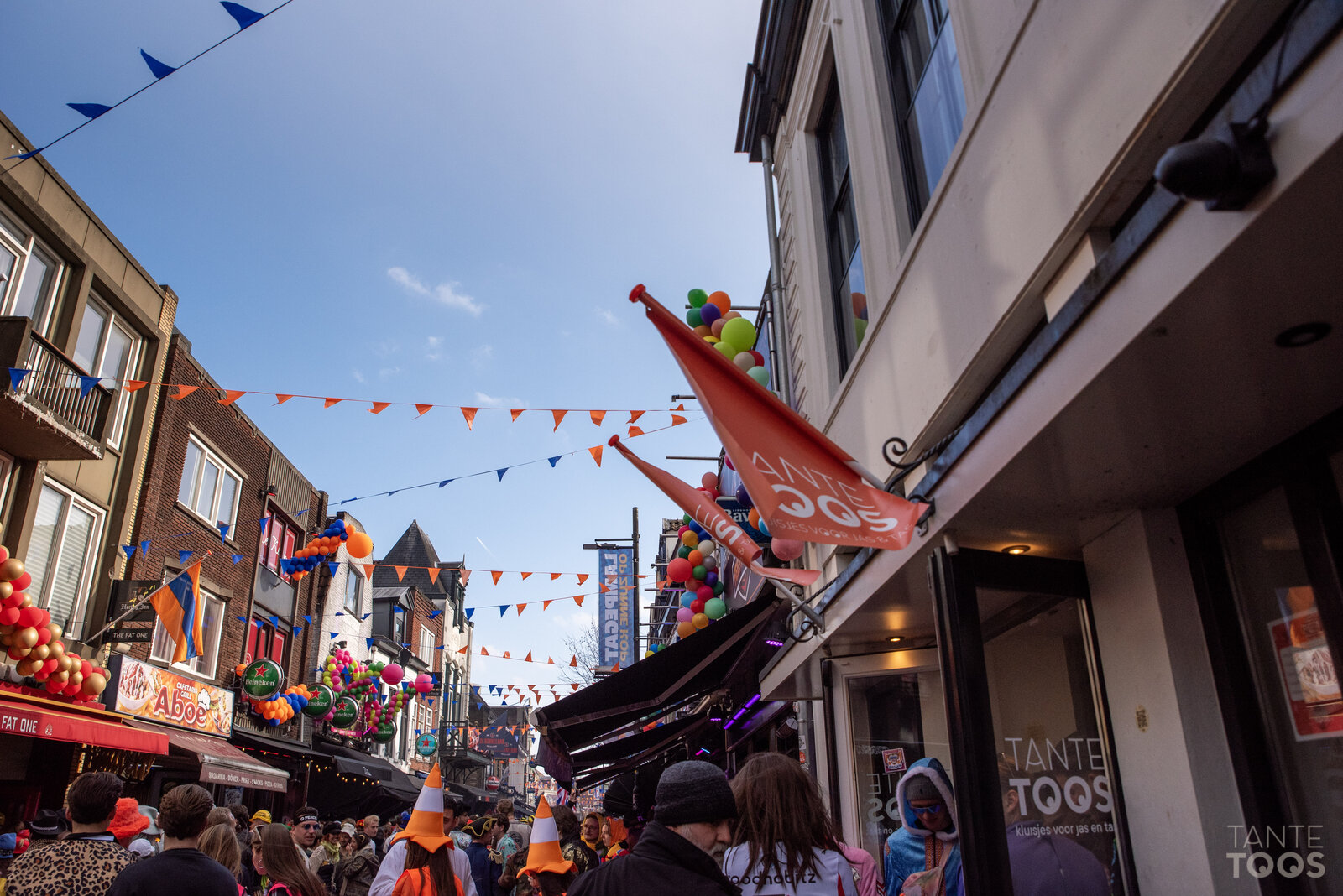Stratumseind tijdens Carnaval Eindhoven